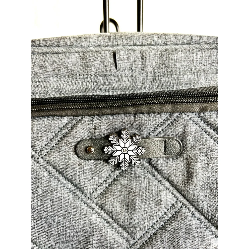 Lug Carousel XL 2 Crossbody Bag in Heather Grey